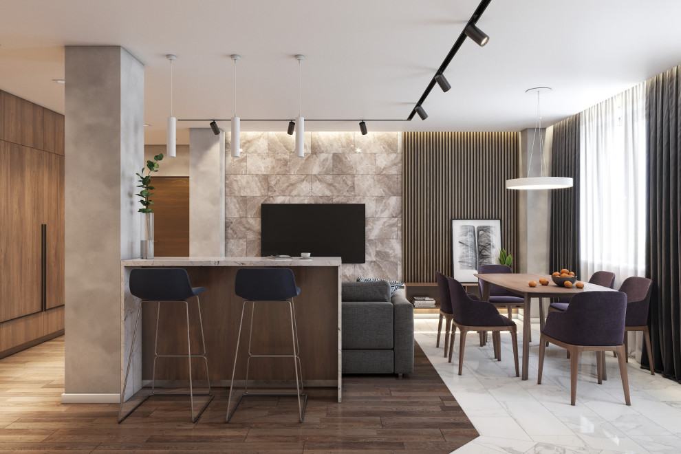 Обложка проекта: Квартира в ЖК "Преображенский"