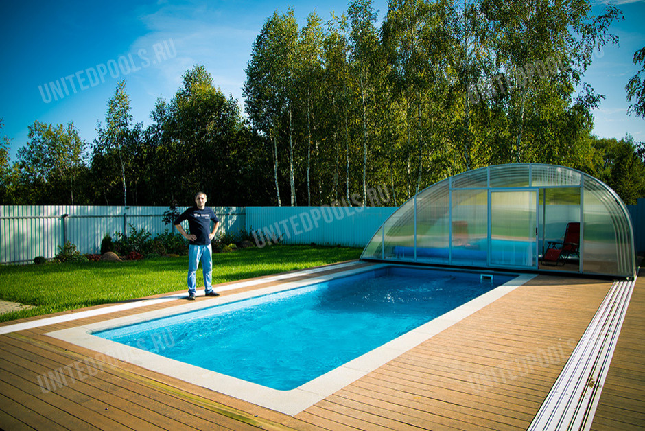 Бассейн XL-Brilliant 87 в деревне Рязанцево (Калужская область)