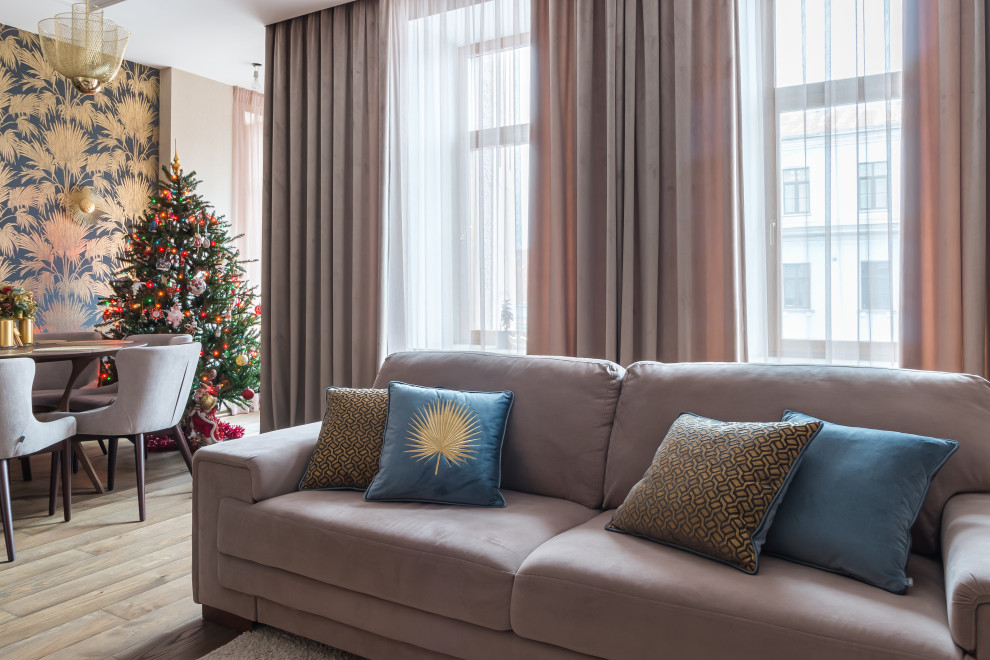 Текстильное оформления квартиры большой семьи