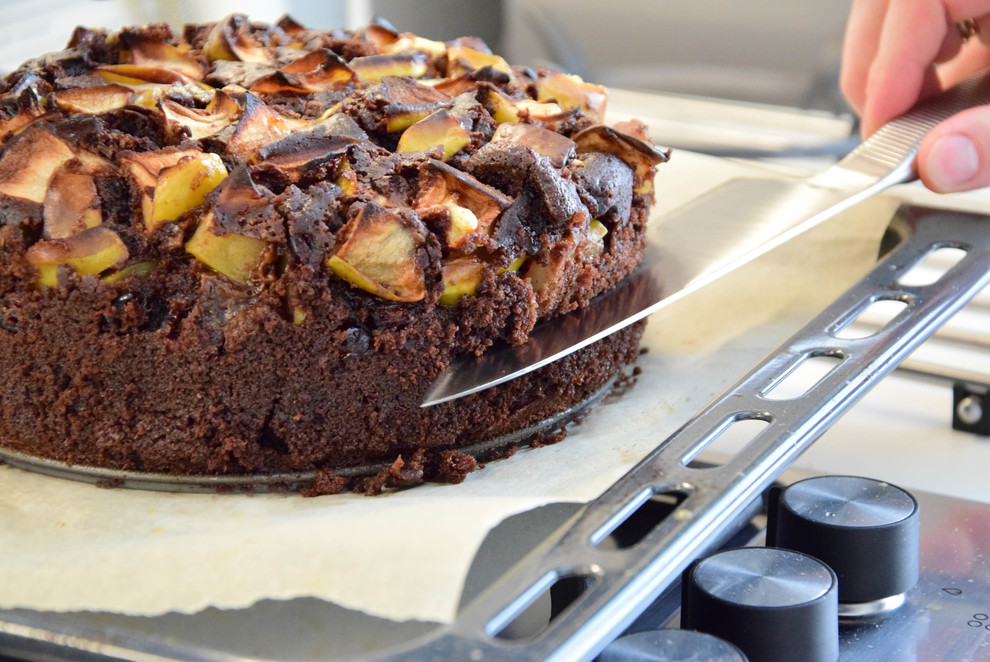 Проверенный рецепт: Постная шоколадная шарлотка