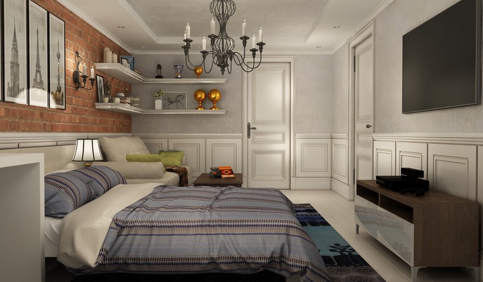 Спальня в стиле LOFT