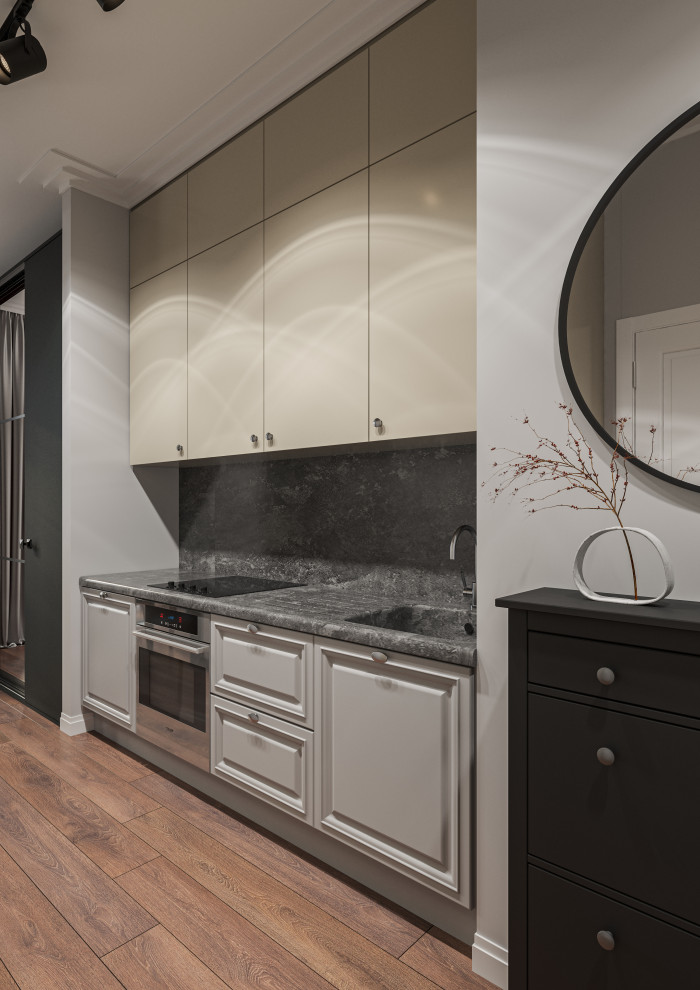 Кухня проходная в коридор в гостиную