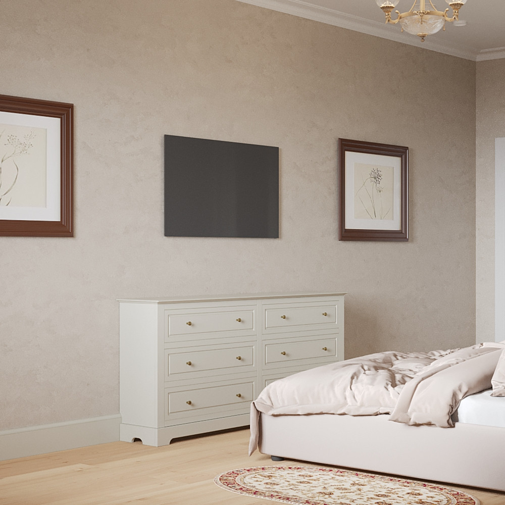 Классический интерьер однокомнатной квартиры в ЖК "Татьянин парк"