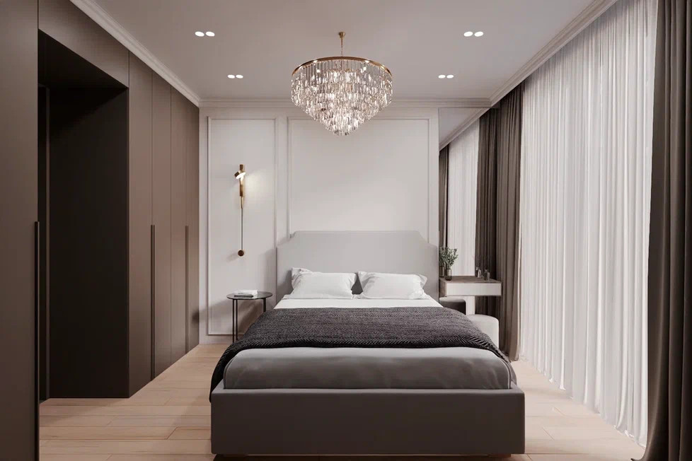 Комфортная квартира в стиле неокласика