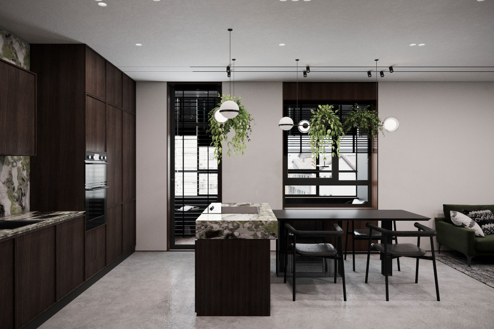 Квартира для семьи, которая любит природу и хоккей