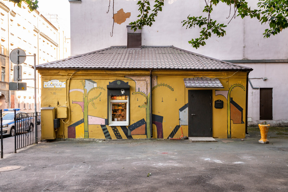 Обложка проекта: Флигель Самоката в Петербурге