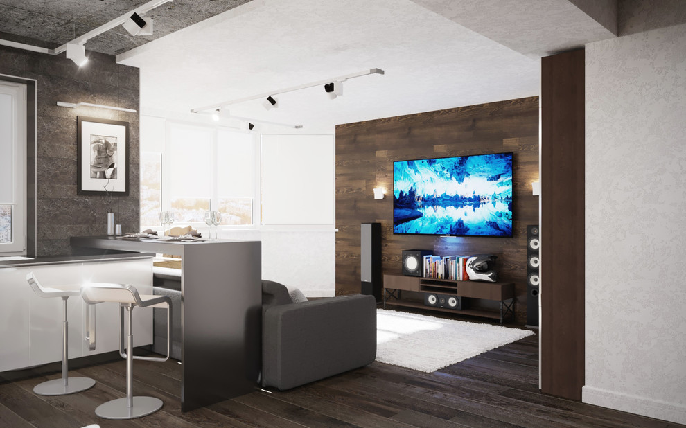 Обложка проекта: Холостяцкая квартира