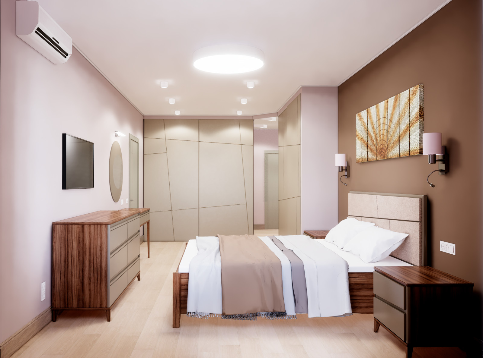 Двухкомнатная квартира в современном стиле в Реутове, 2020