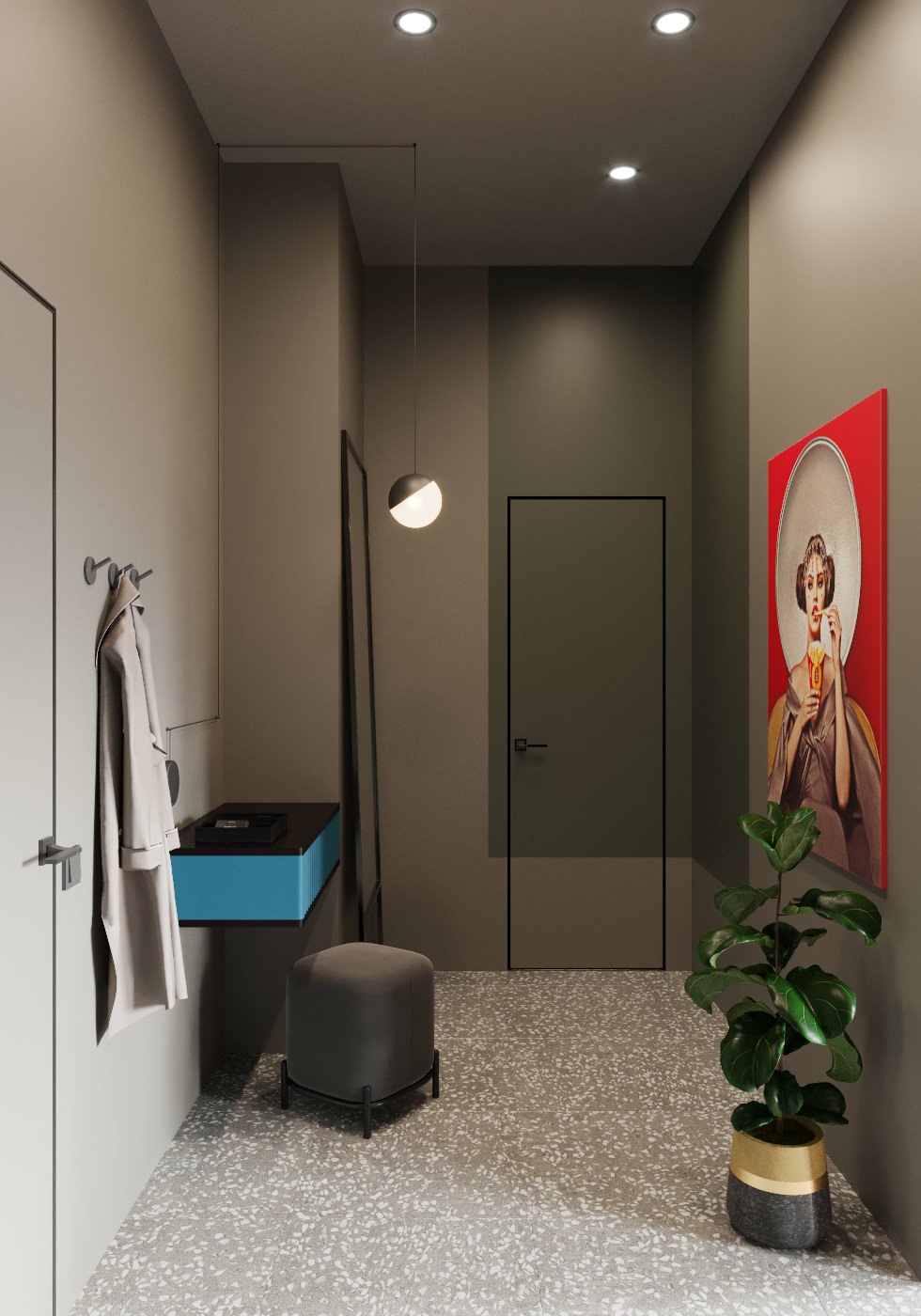 Минимализм в ЖК «Царская площадь»