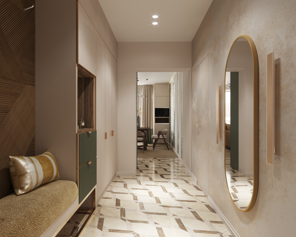 Квартира в современном стиле со скандинавскими мотивами 84 кв. м