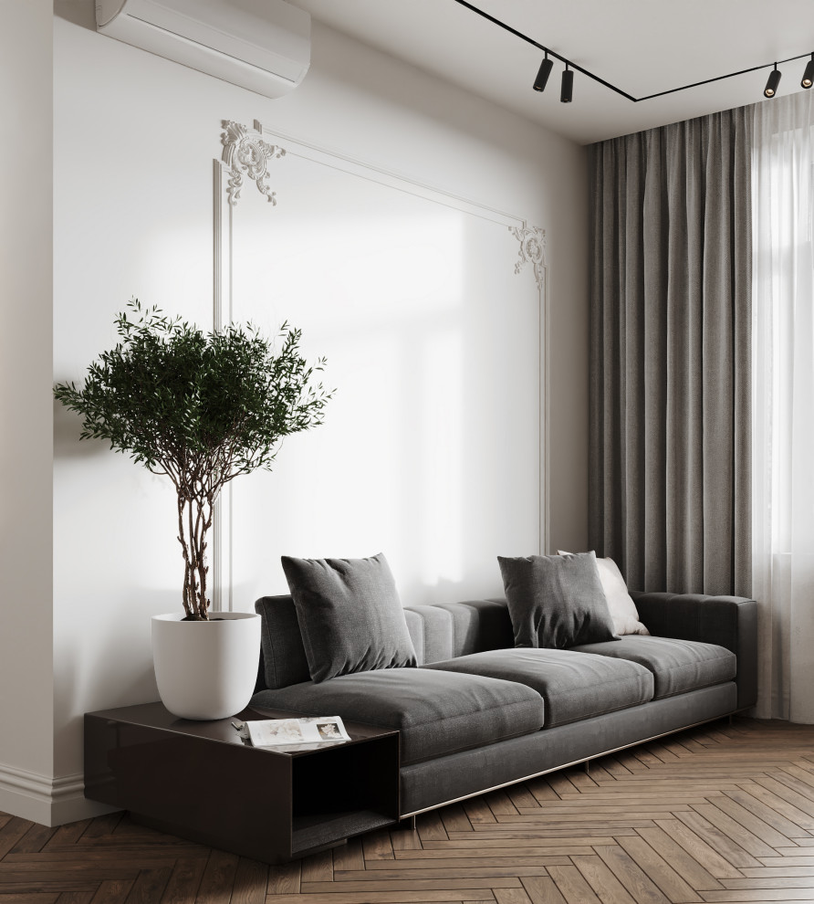 ЖК HEADLINER, дизайн-проект квартиры 102 кв.м.