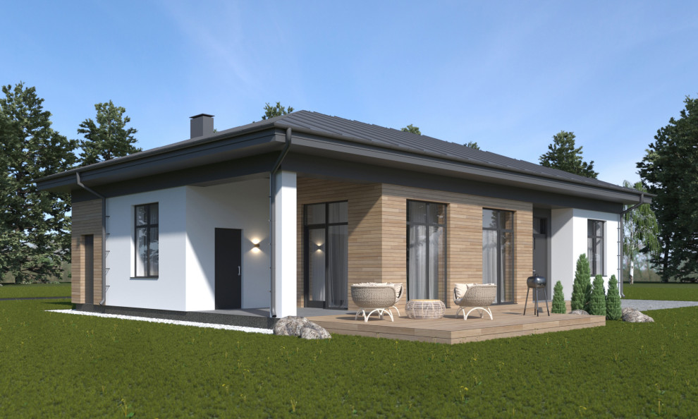 Обложка проекта: Дом в Нижегородской области.