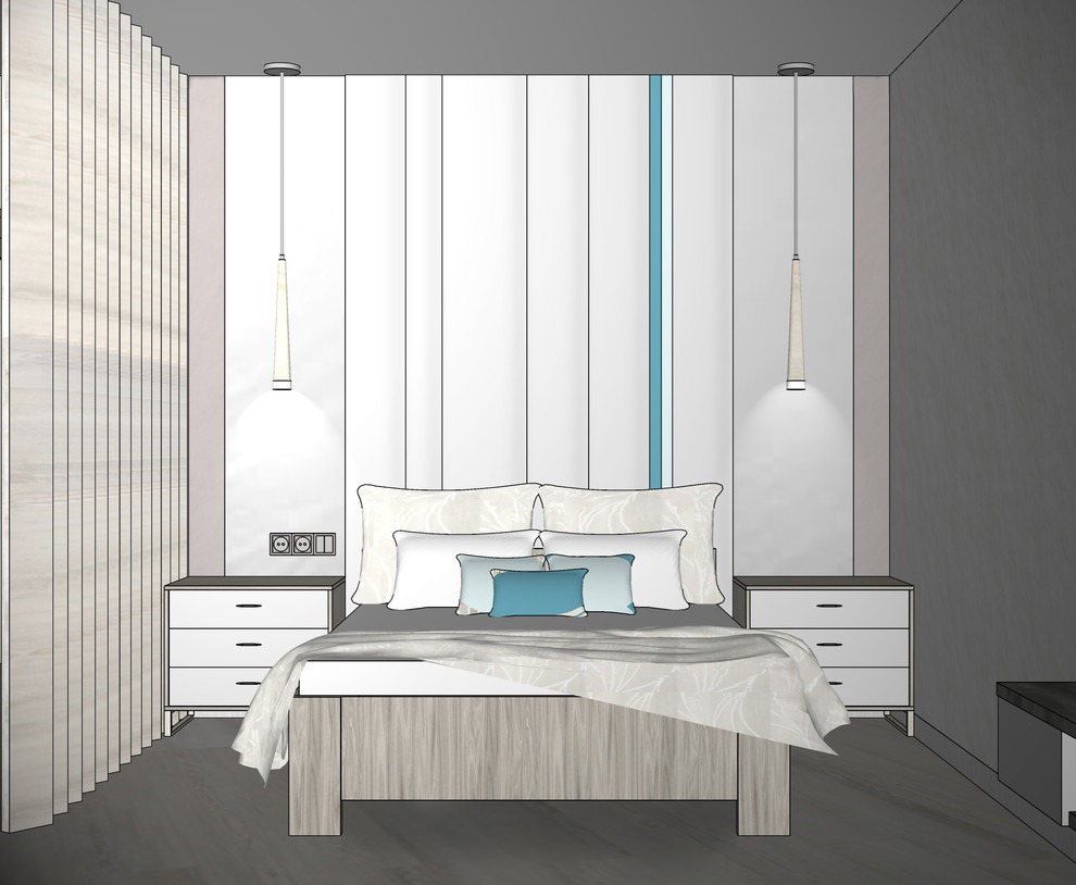 Обложка проекта: Студия в ЖК Золотая звезда 49м2 - Проект