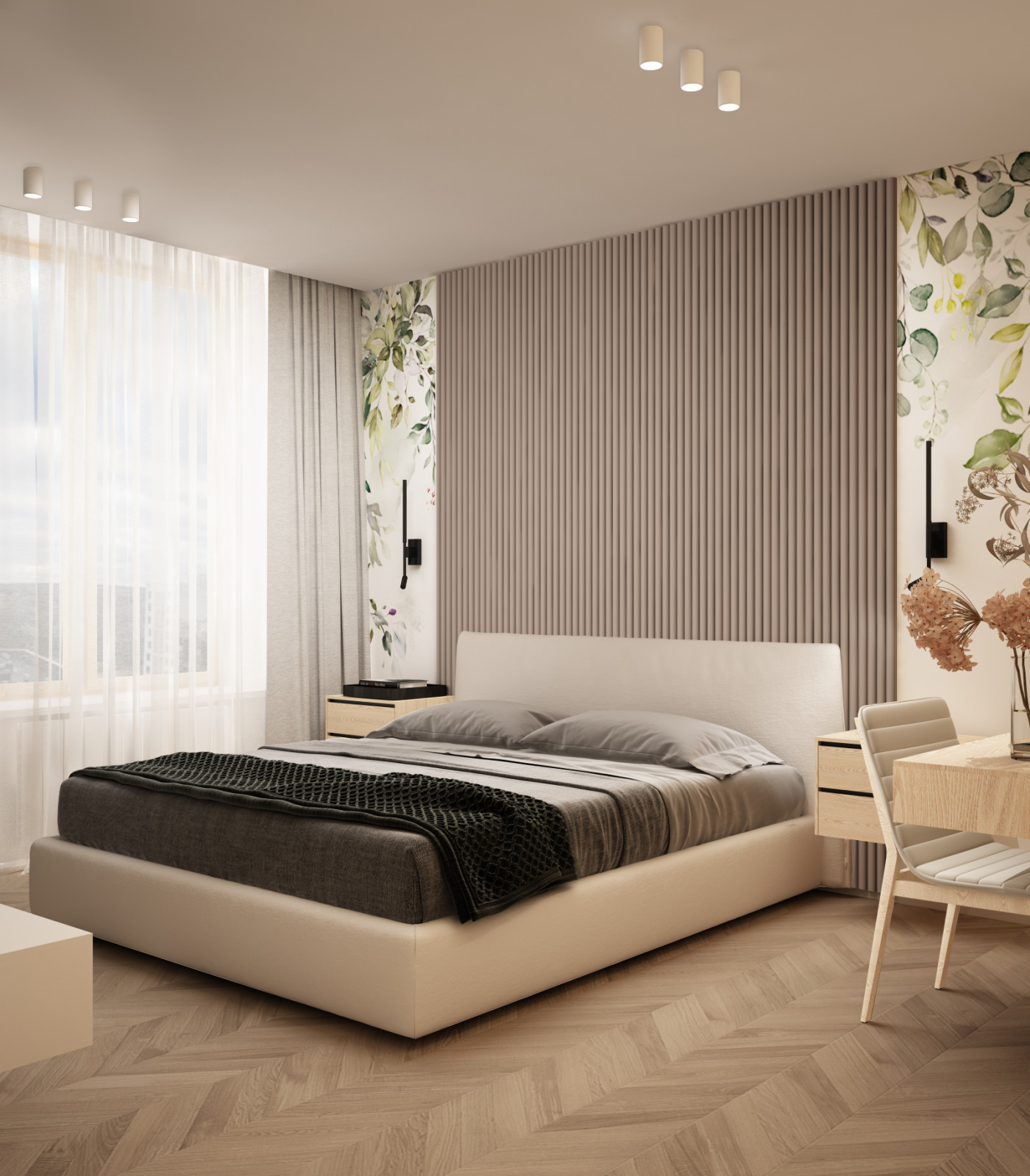 Квартира в Новой Москве_спальня