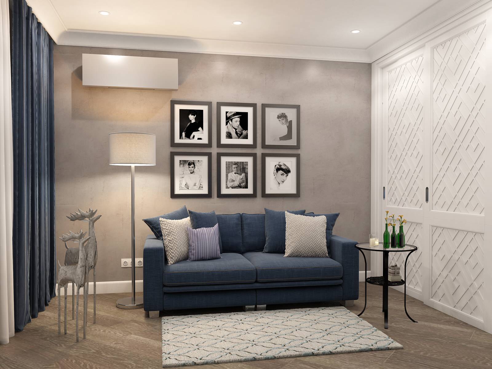 2-комнатная квартира (two-room apartment)