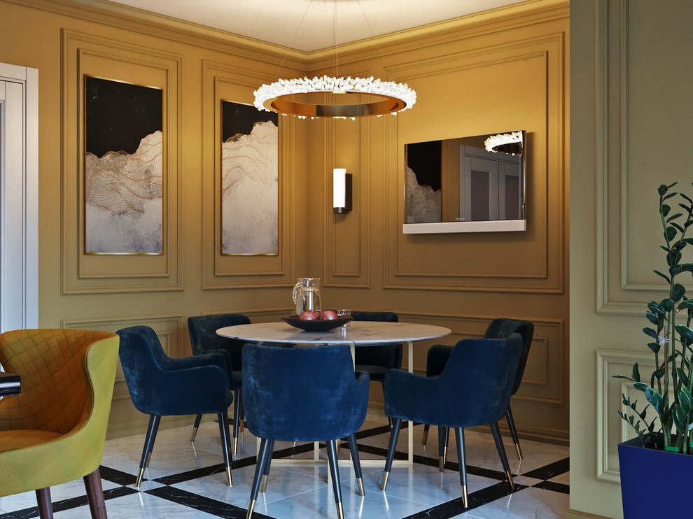 Коттедж в п. Юбилейный 160м2 во французском стиле Арт-Деко