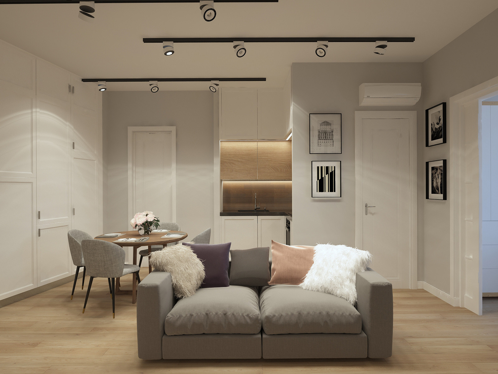 Обложка проекта: Квартира в смешанной стилистике