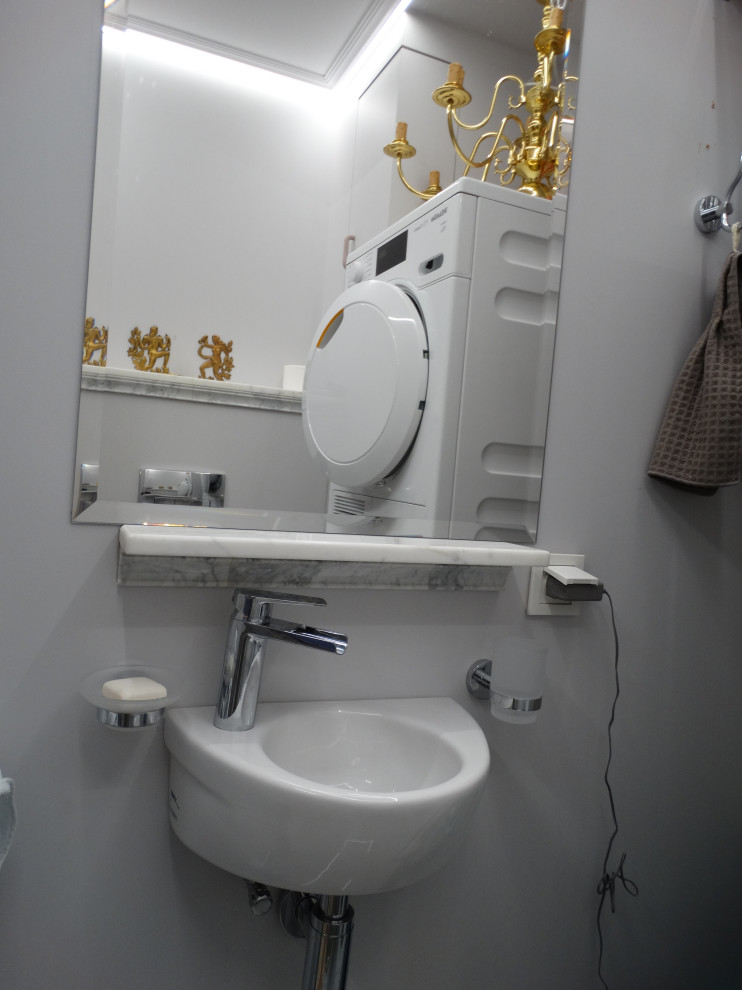 Квартира 70 м2 оттенки серого