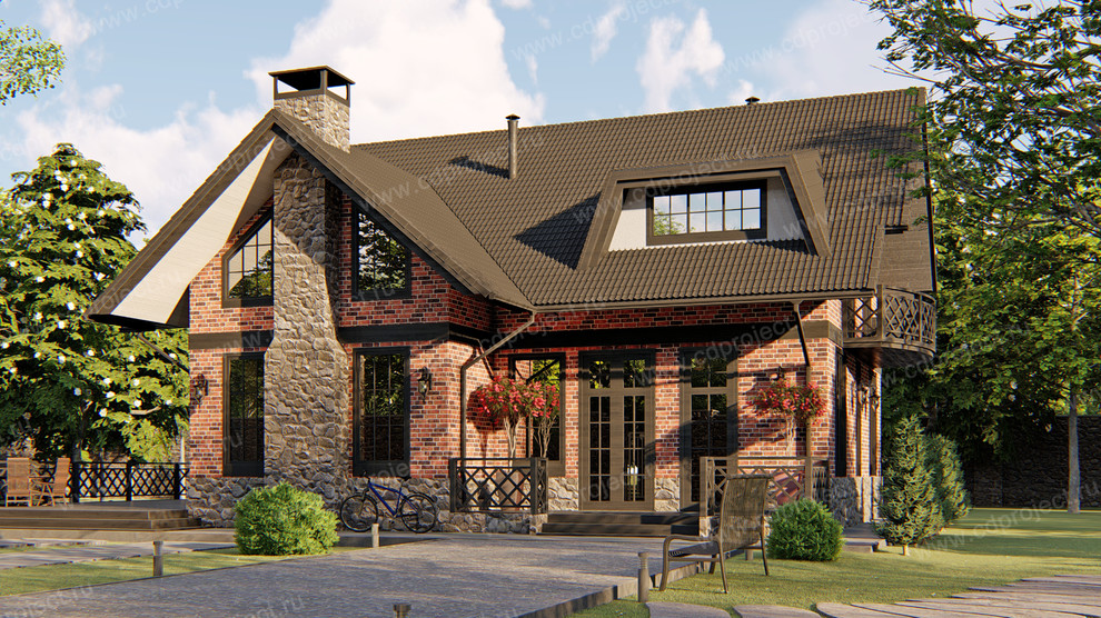 Проект загородного дома на Суходольском озере