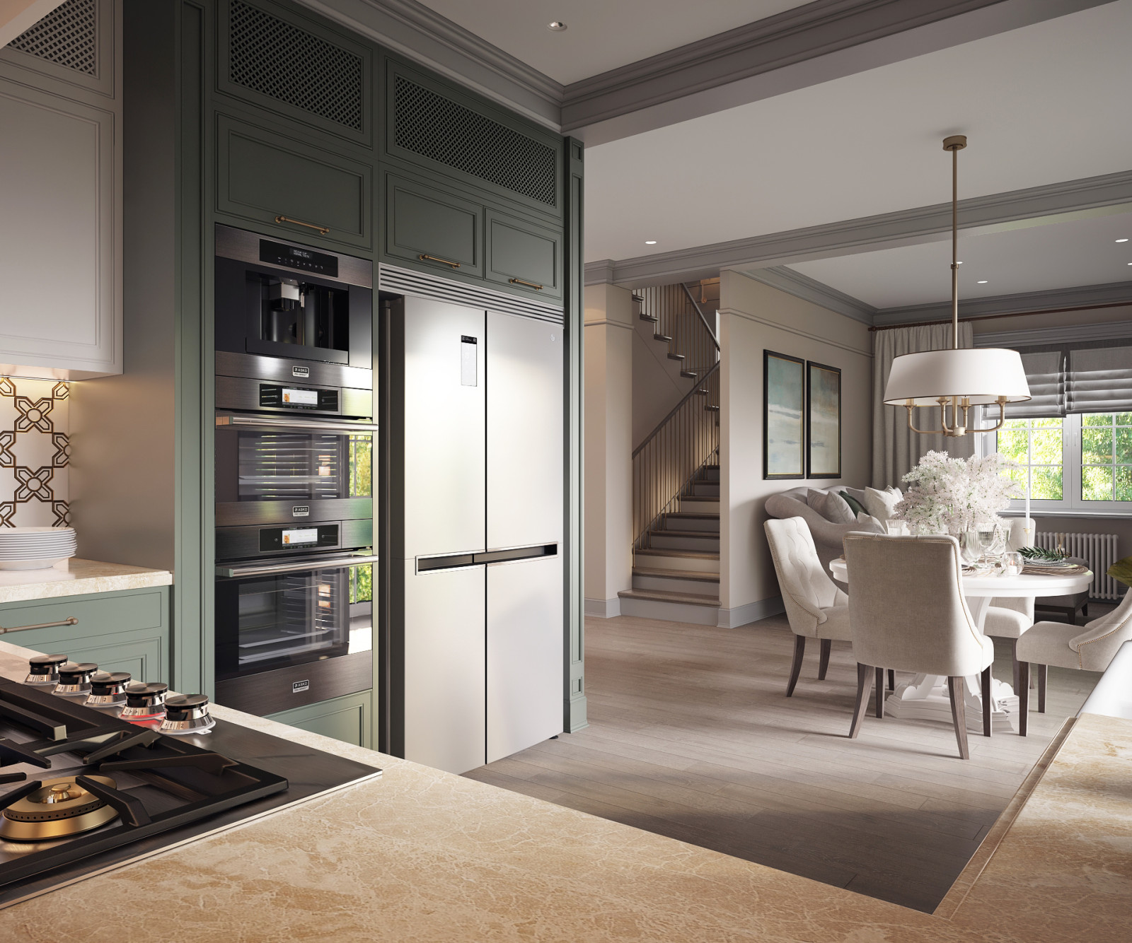 Дом 200 кв.  в Американском стиле - Дмитровское шоссе