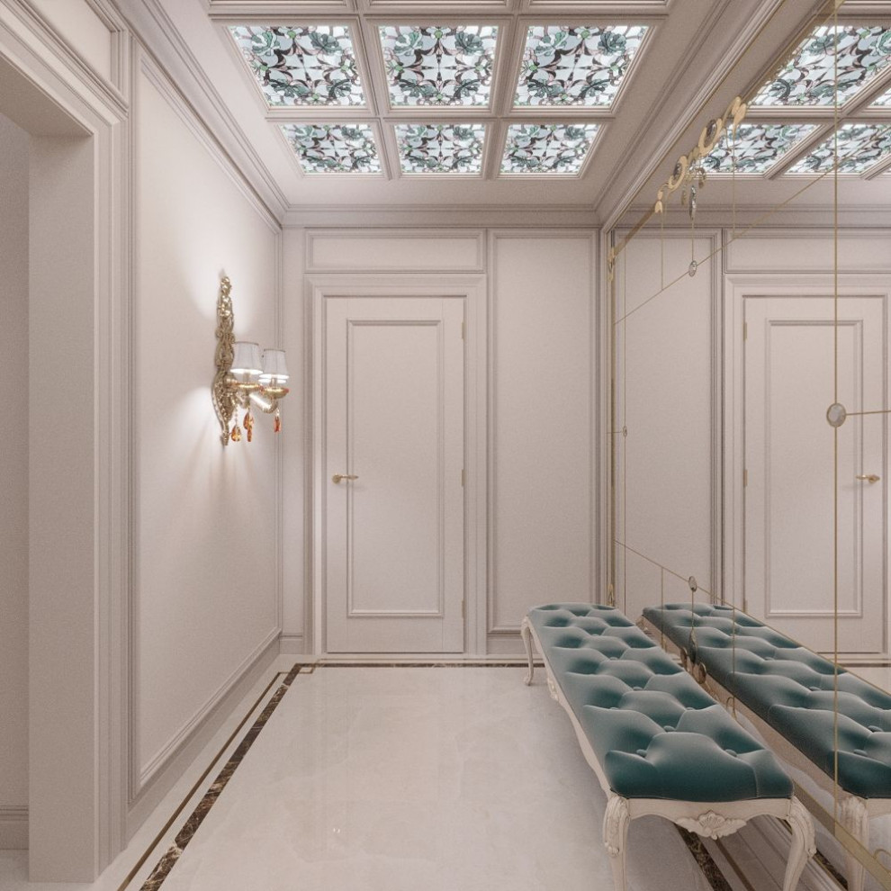 Дизайн коридора 4-комнатной квартиры в Москве