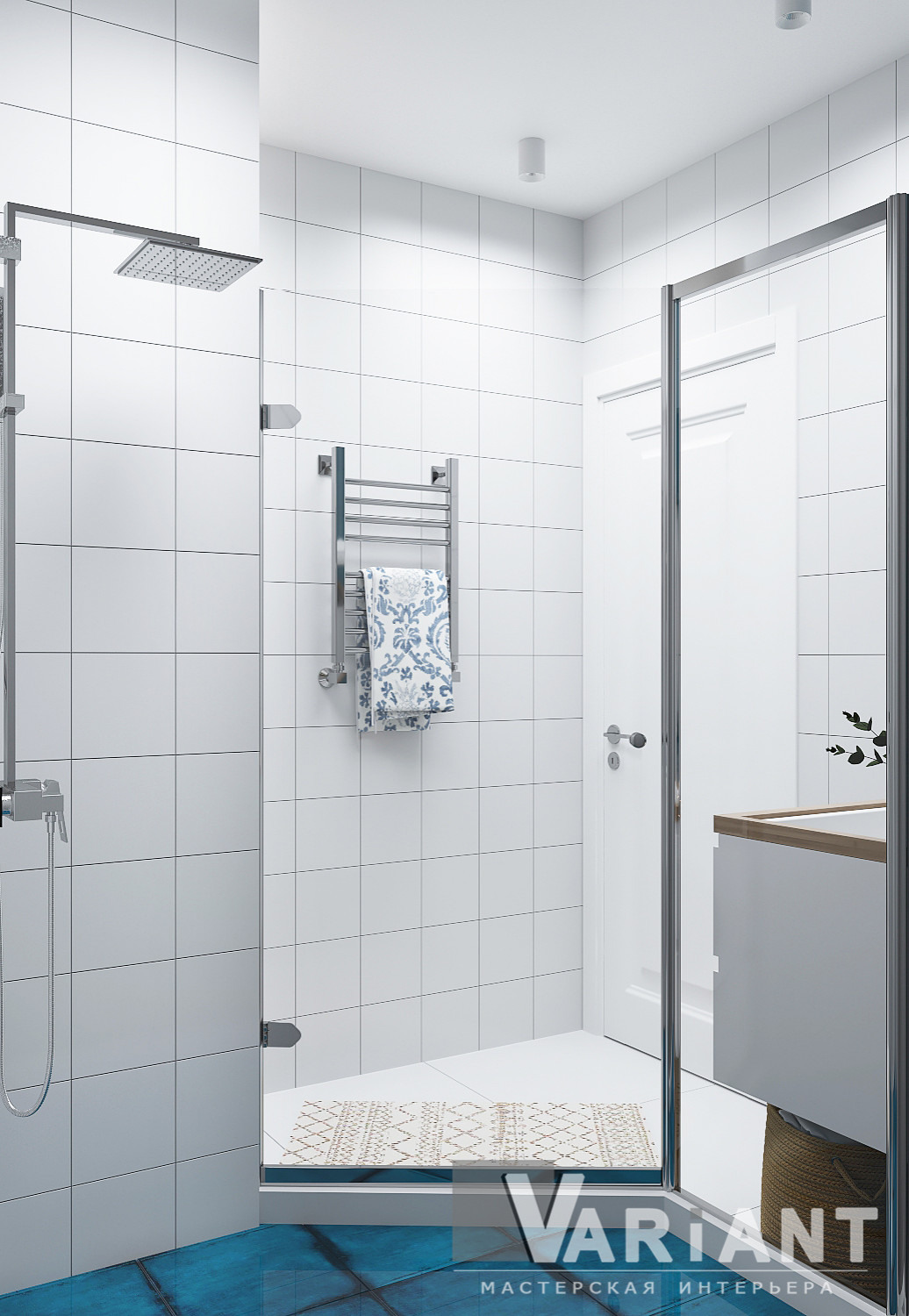 Обложка проекта: Дизайн проект трехкомнатной квартиры по ул. Измайлова