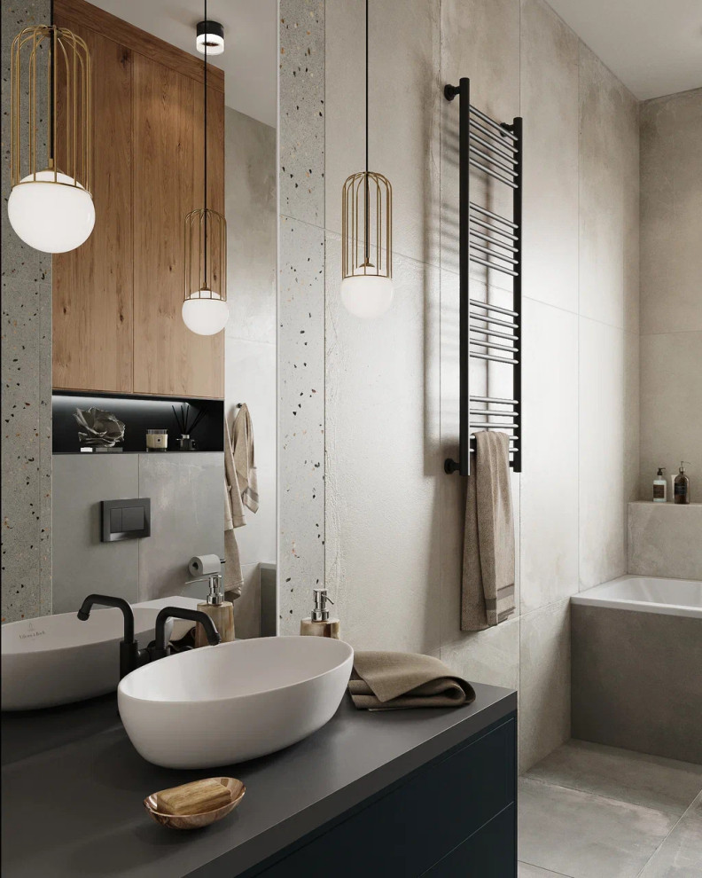 КП Дубки-парк, 100кв «Современный стиль, с элементами лофта»