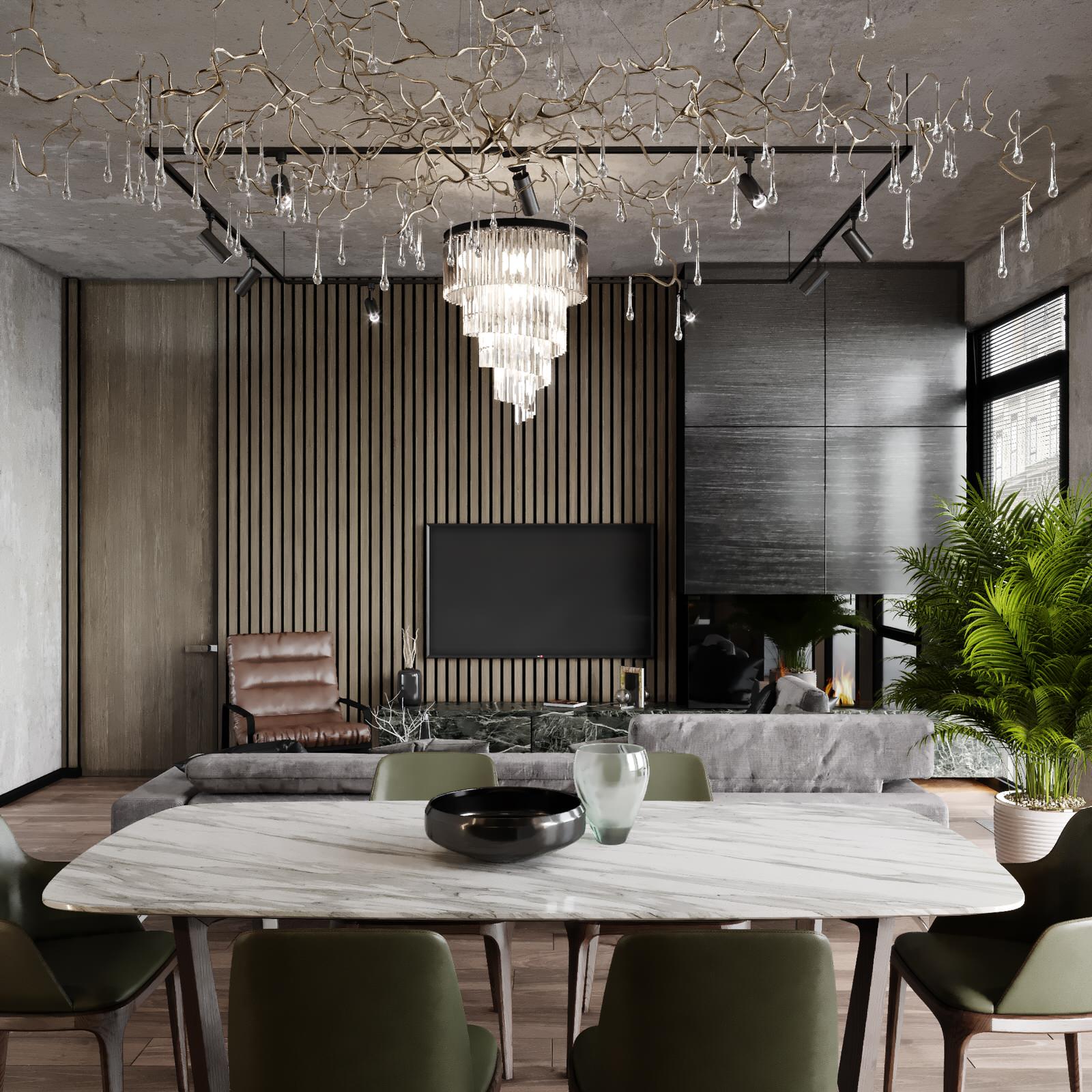 Кухня-гостиная