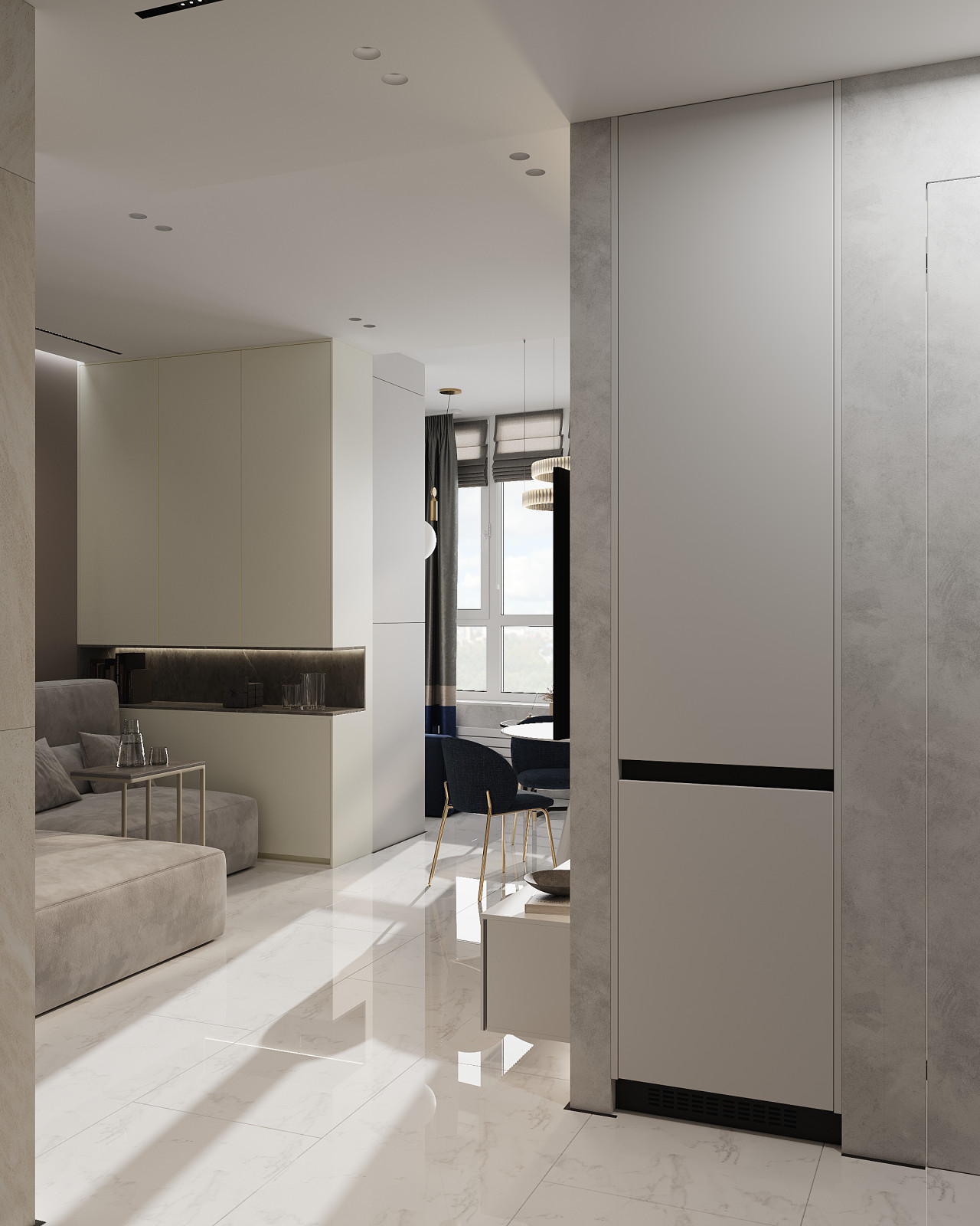 Проект 2х комнатной квартиры