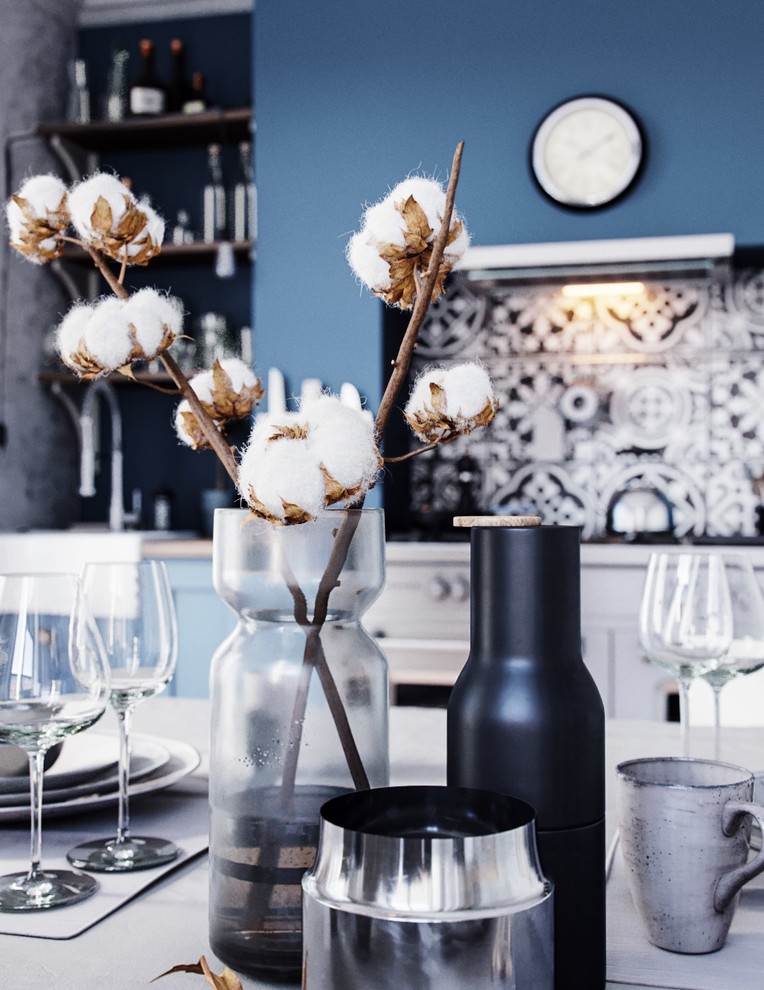 Дом в морском стиле.