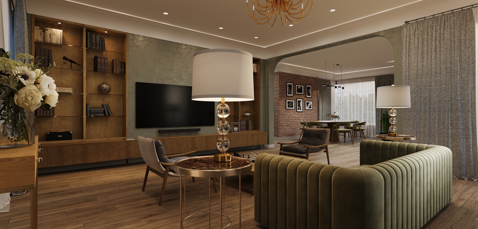 Stunning 3D Visualization of Modern Country House Renovation