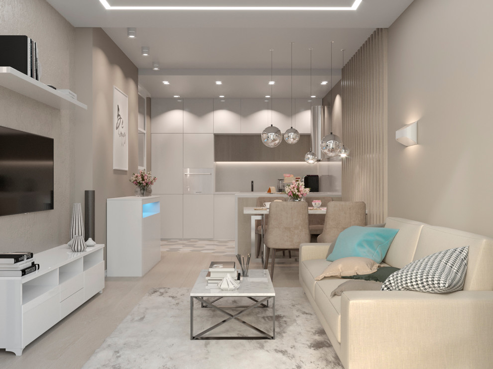 проект ьрехкомнатной квартиры