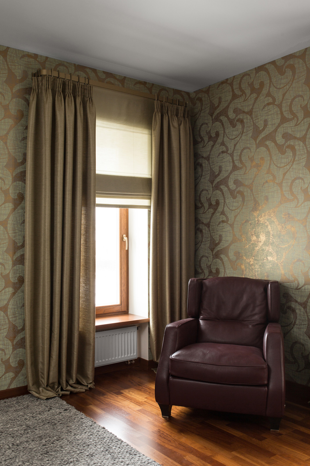 Текстильное оформление загородного дома