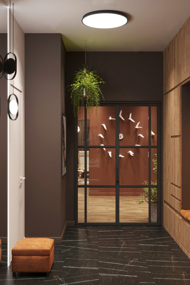 Трехэтажный дом для семьи