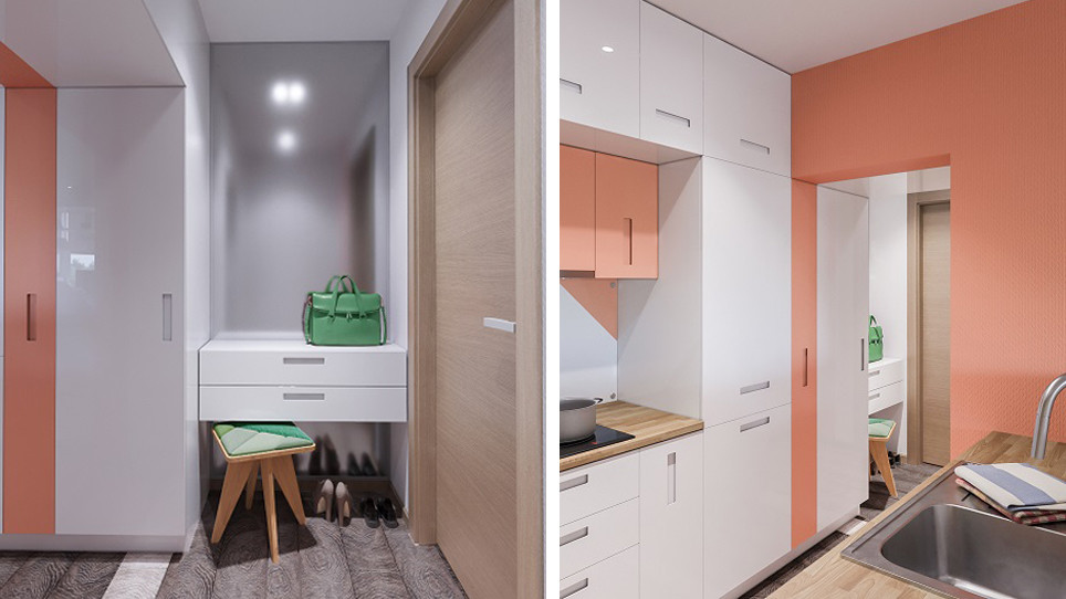 Проект трехкомнатной квартиры в ЖК «Бутово Парк 2»