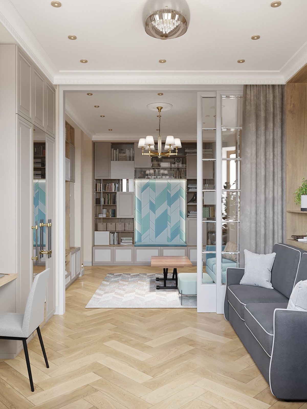 Трехкомнатная квартира на Ленинградском шоссе