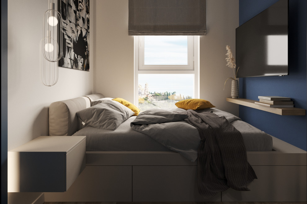 Проект 1-к квартиры 26м2