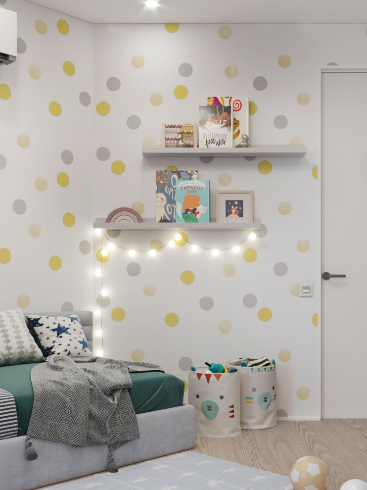 Минималистичная квартира в светлых тонах в ЖК Кристалл