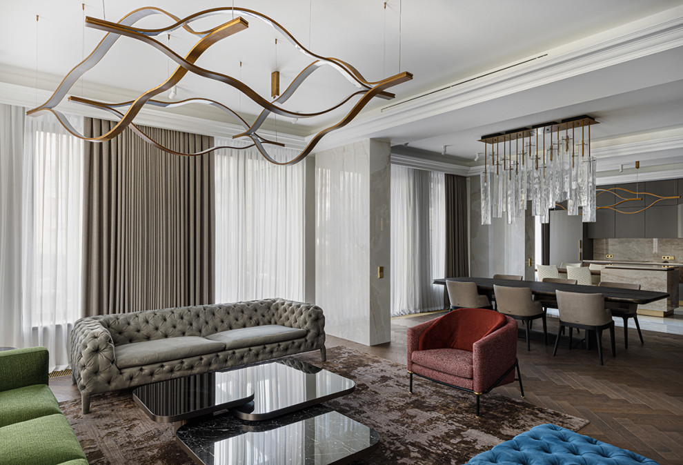 Модная квартира 220 м2 с большой террасой