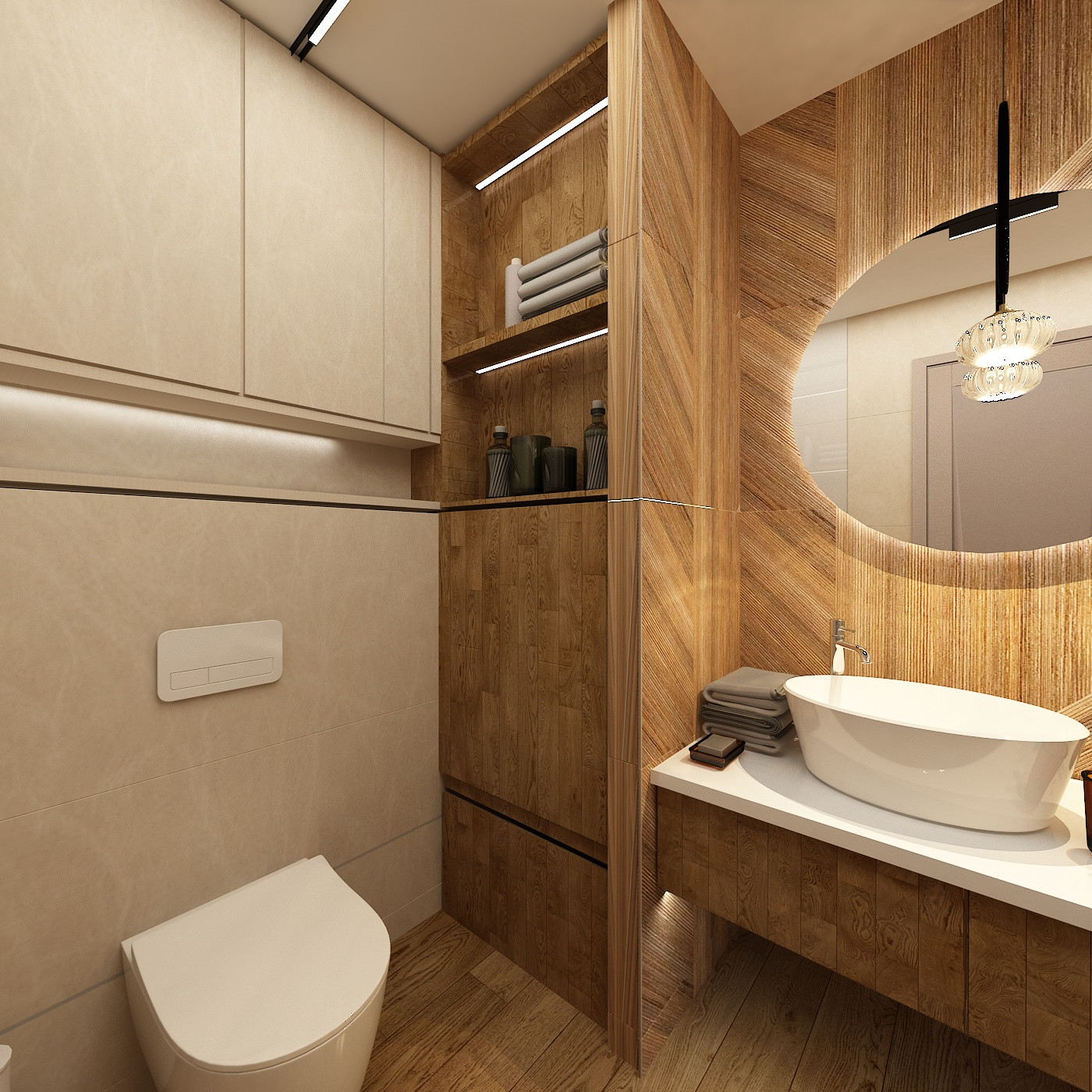 Санузел для молодой девушки