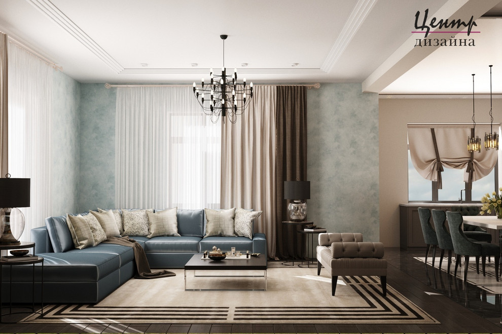 Обложка проекта: Современная классика (загородный дом)