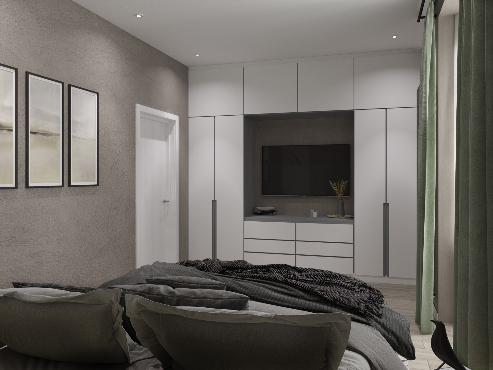 Современная квартира для молодой семьи