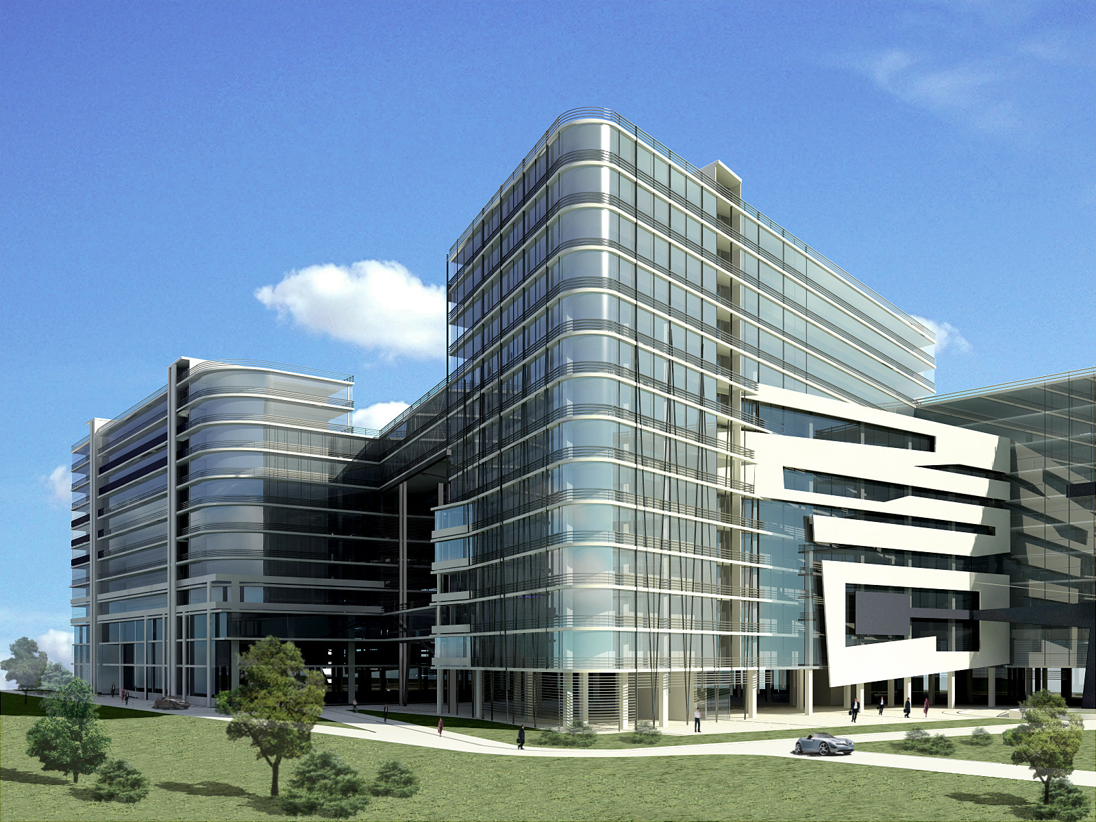 Обложка проекта: Архитектурный проект офисного здания для строительной компании г. Москва