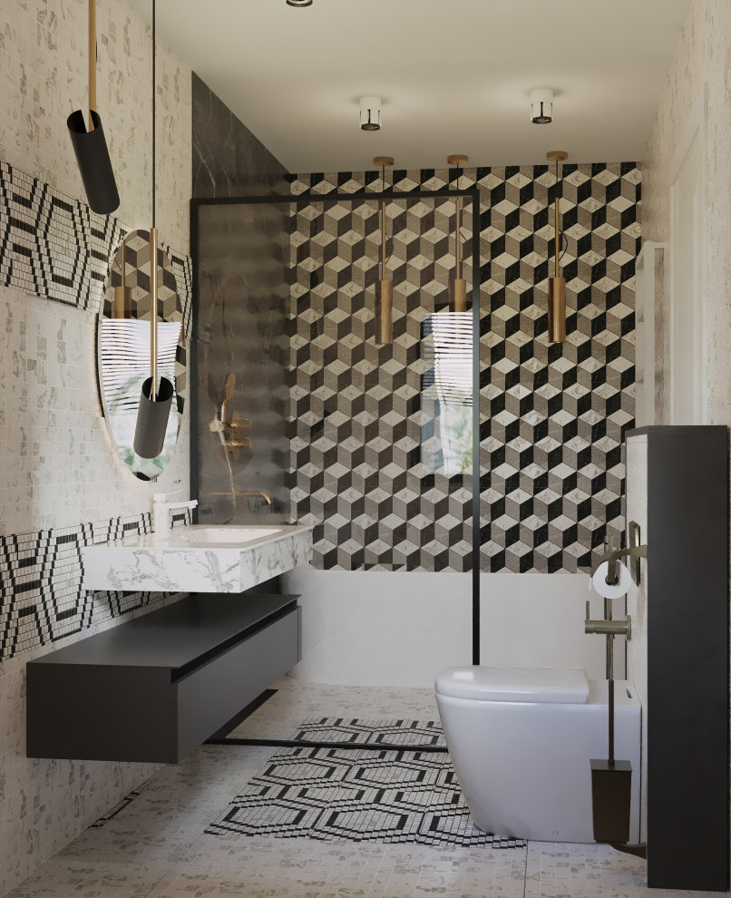 Обложка проекта: 3D bathroom design