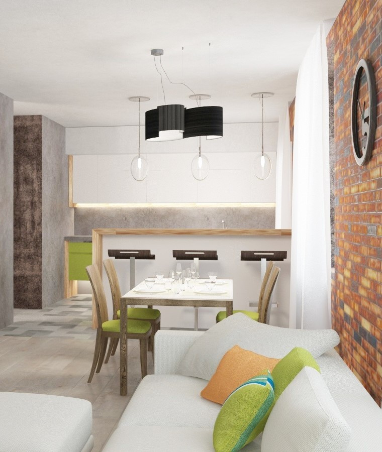 Эскизный дизайн-проект 3-х комнатной квартиры