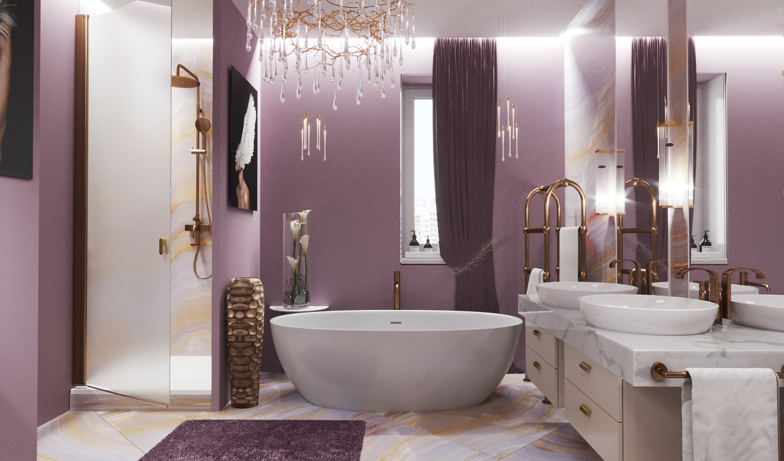 Дизайн ванной комнаты