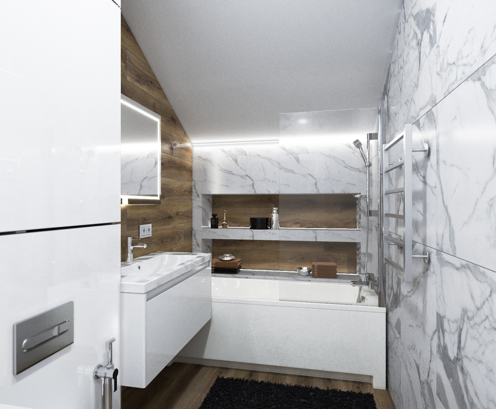 Современный дом в Ростошах