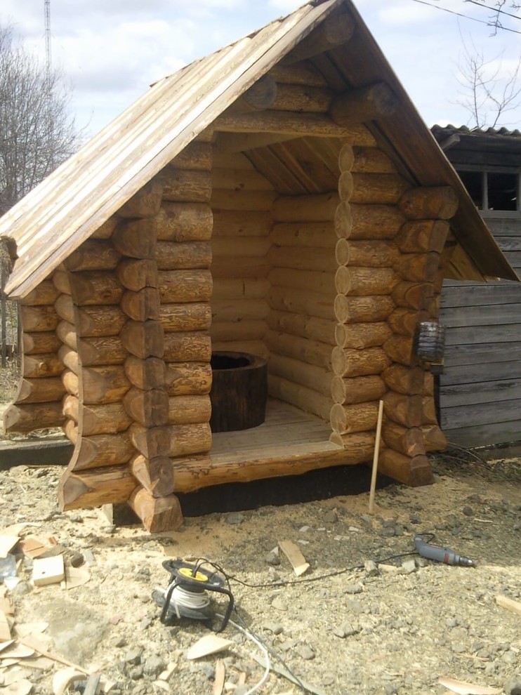 Обложка проекта: Нужник бревенчатый