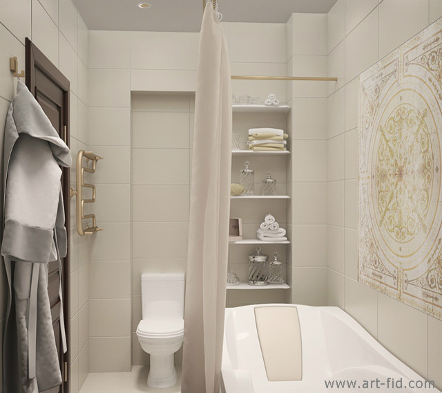 Ванная в ЖК Живой ручей, в Санкт-Петербурге