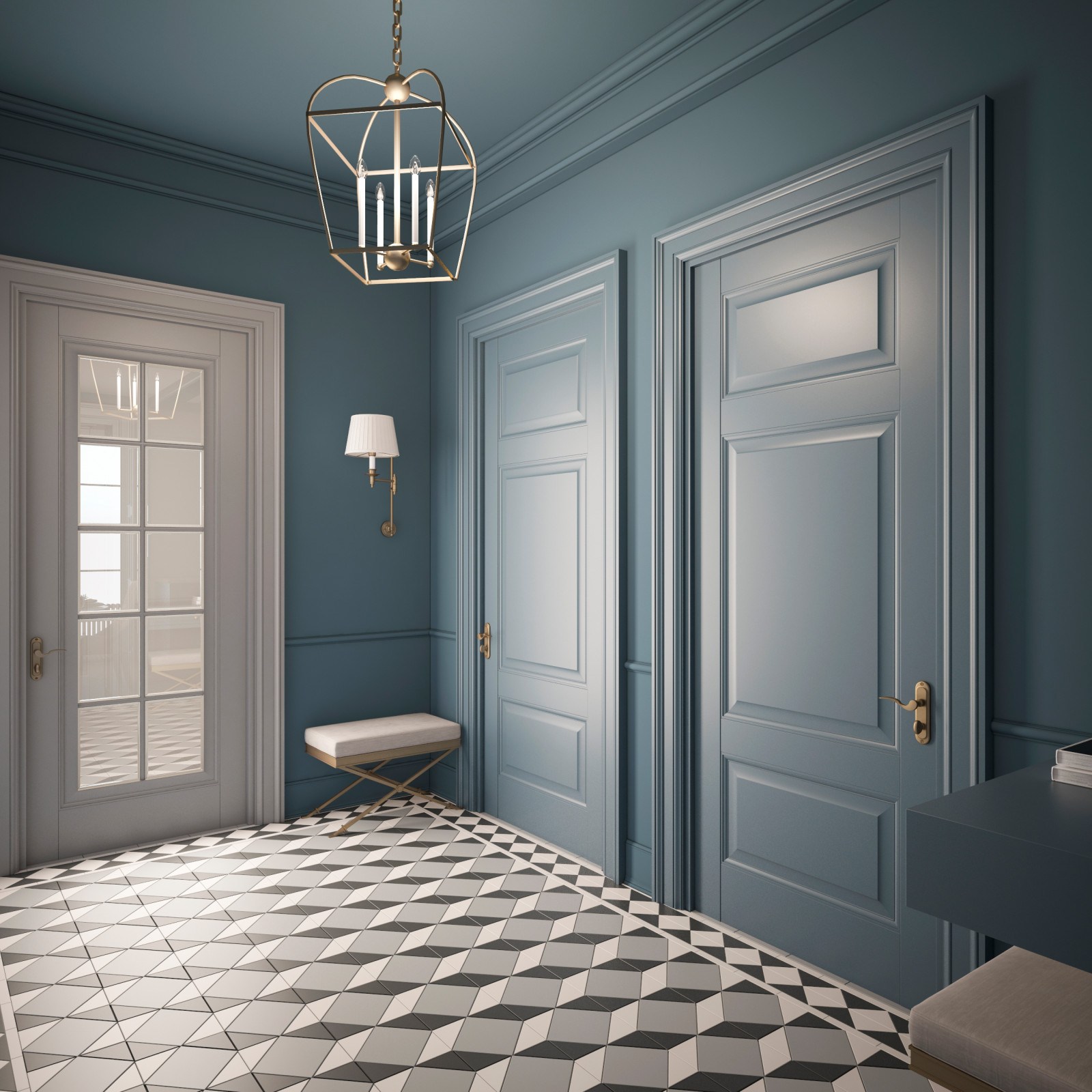 Дом 200 кв.  в Американском стиле - Дмитровское шоссе